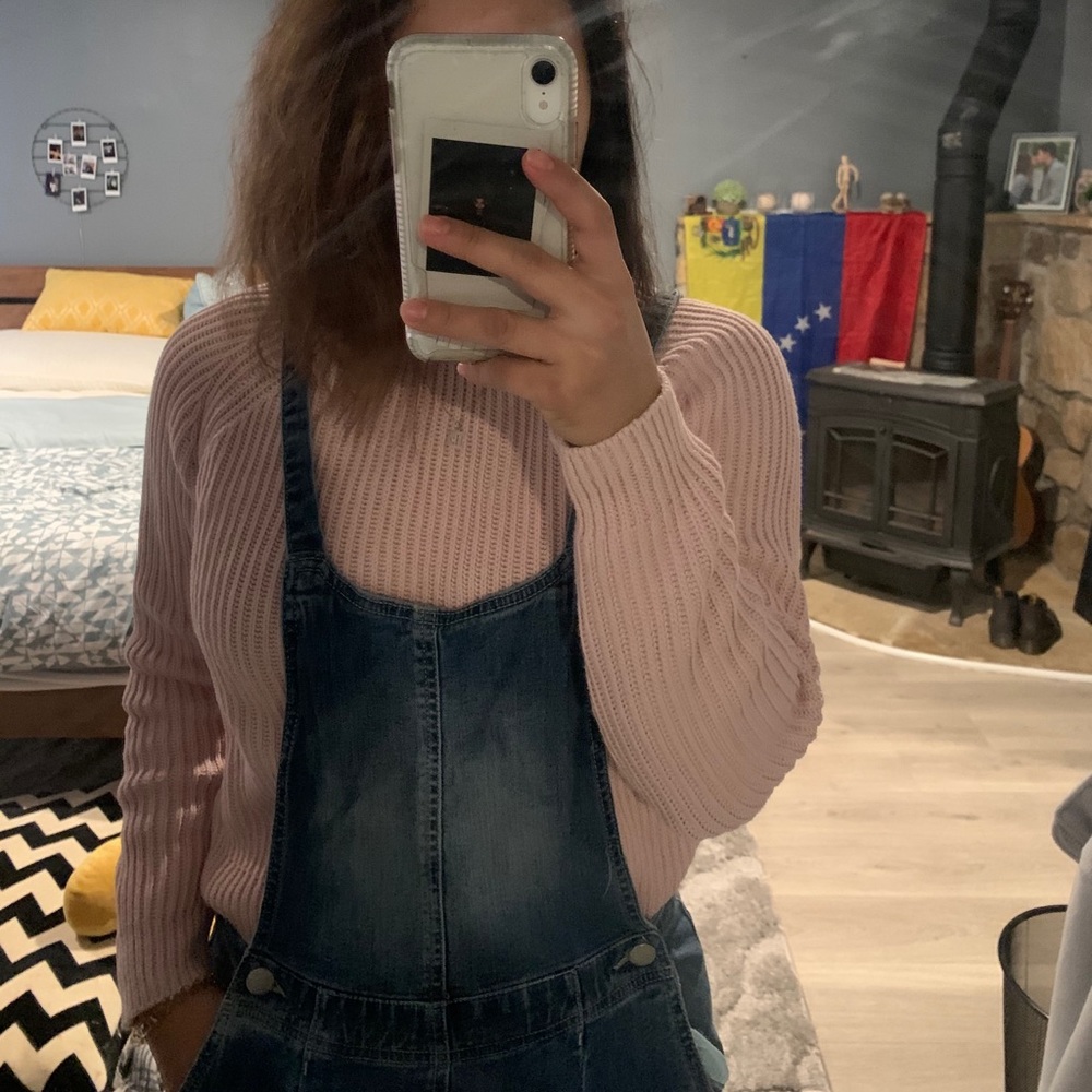 Pink sweater